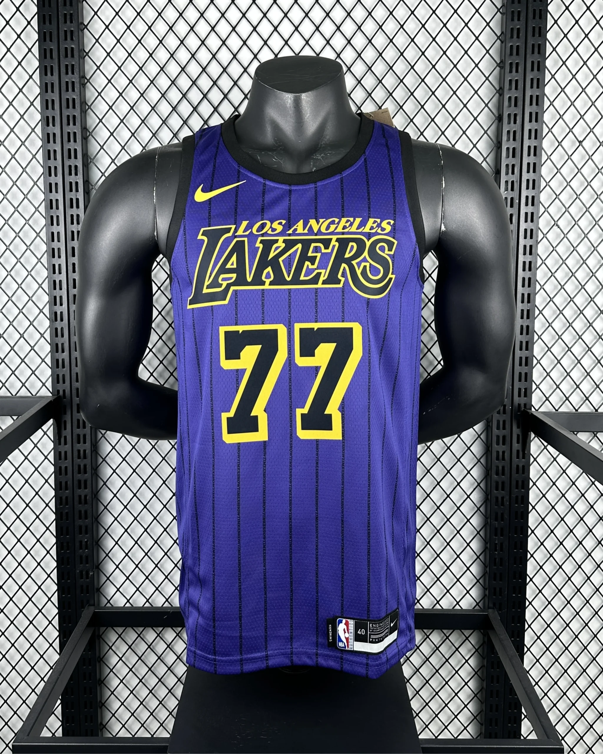 LOS ANGELES LAKERS 2021 PURPLE STRIPED EDITION